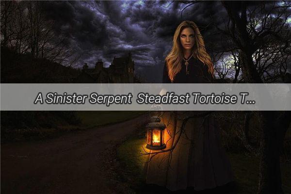 A Sinister Serpent  Steadfast Tortoise The Enigmatic Dream of a TwoSpired Creature